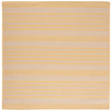 Safavieh Courtyard 6'-7" x 6'-7" Rug in Gold / Beige