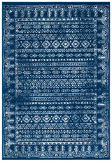 Safavieh Tulum 4'-0" x 6'-0" Rug in Navy / Grey