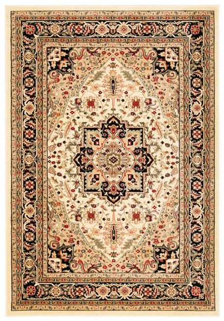 Safavieh Lyndhurst 4'-0" x 6'-0" Rug in Beige / Black