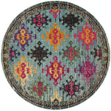 Safavieh Monaco 6'-7" x 6'-7" Rug in Blue / Multi