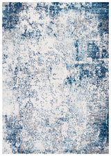 Safavieh Tulum 4'-0" x 6'-0" Rug in Ivory / Blue