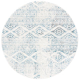 Safavieh Tulum 10'-0" x 10'-0" Rug in Ivory / Turquoise