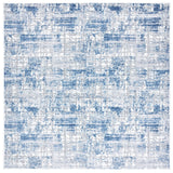 Safavieh Amelia 700 6'-7" x 6'-7" Rug in Navy / Light Grey