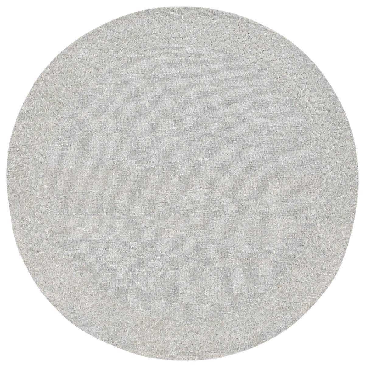 Safavieh Glamour 6'-0" x 6'-0" Rug in Light Grey