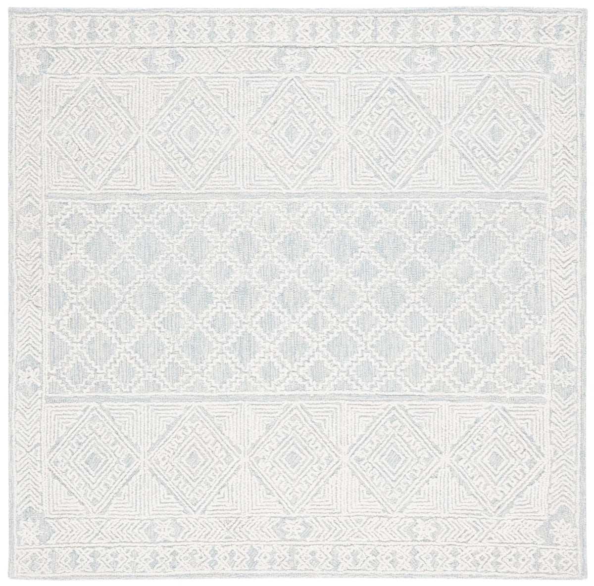 Safavieh Abstract 6'-0" x 6'-0" Rug in Blue / Ivory