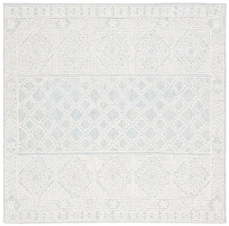 Safavieh Abstract 6'-0" x 6'-0" Rug in Blue / Ivory