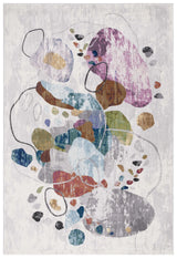 Safavieh Art Studio 4'-0" x 6'-0" Rug in Ivory / Blue