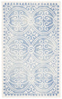 Safavieh Dip Dye 3'-0" x 5'-0" Rug in Blue / Ivory