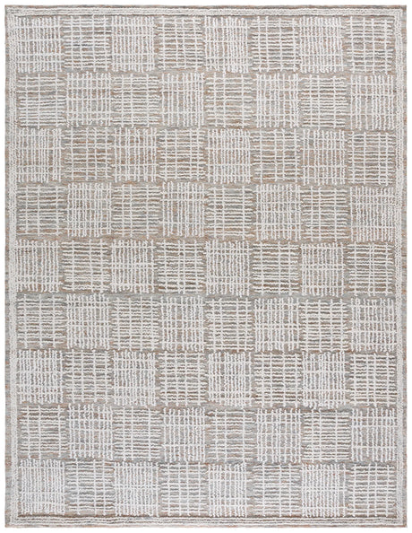 Safavieh Abstract 10'-0" x 14'-0" Rug in Brown / Ivory