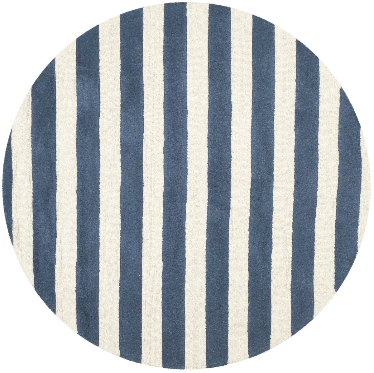 Safavieh Cambridge 6'-0" x 6'-0" Rug in Navy / Ivory