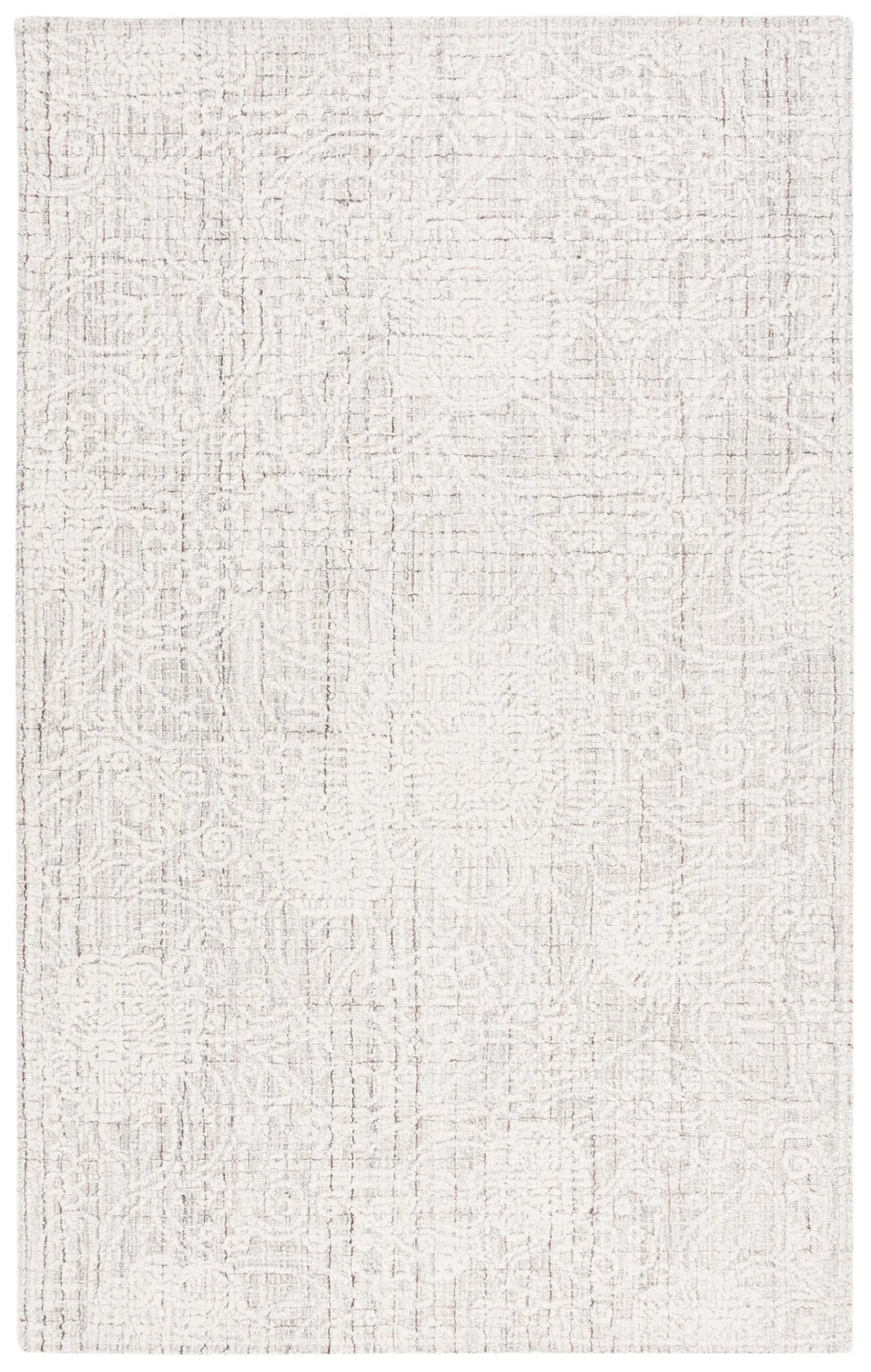 Safavieh Ebony 4'-0" x 6'-0" Rug in Grey / Ivory