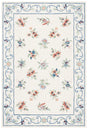 Safavieh Micro-Loop 4'-0" x 6'-0" Rug in Ivory / Grey