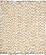 Safavieh Natural Fiber 6'-0" x 6'-0" Rug in Bleach / Natural
