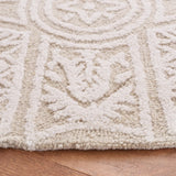 Safavieh Blossom 6'-0" x 6'-0" Rug in Light Grey / Ivory
