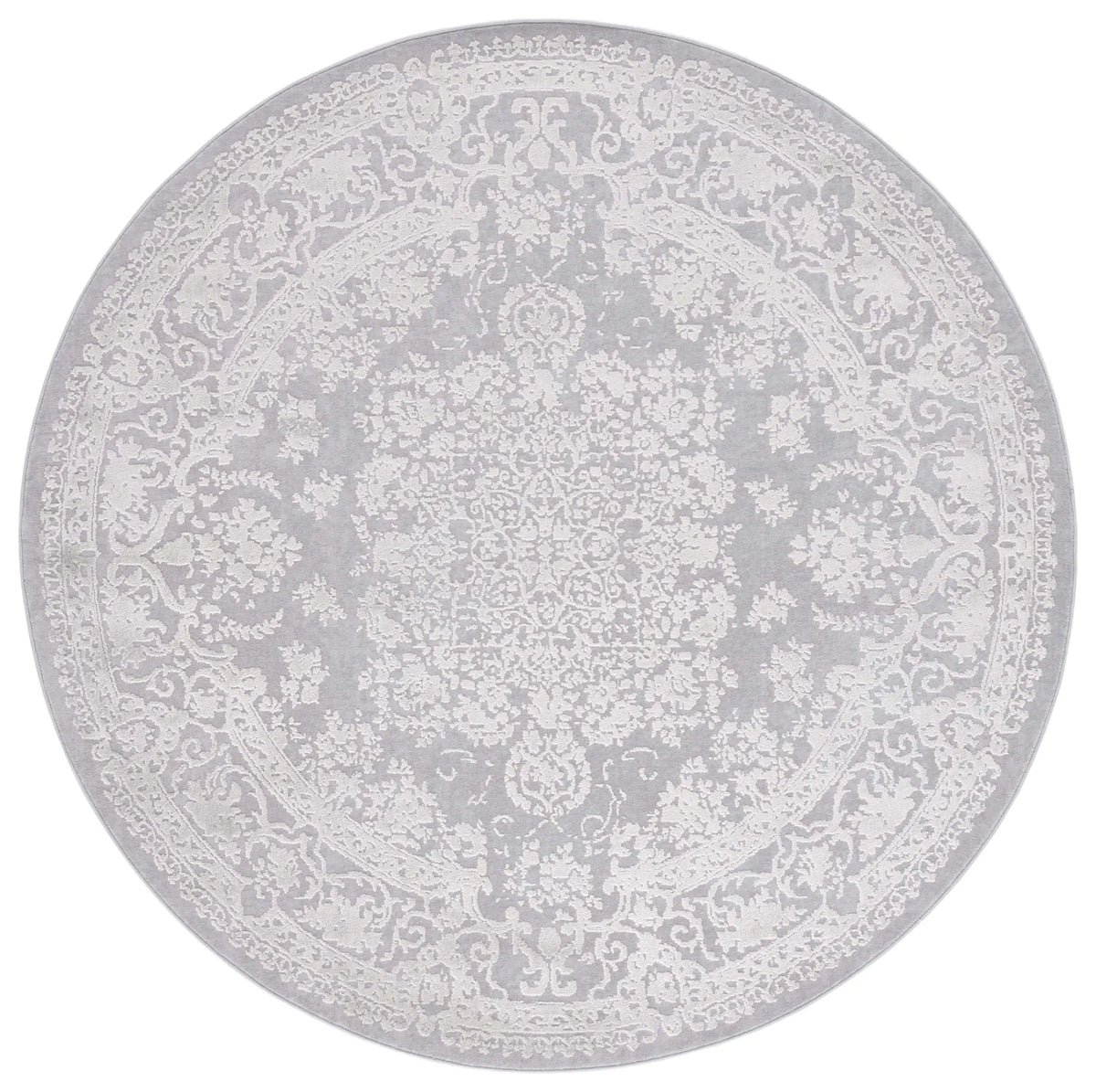 Safavieh Vogue 6'-7" x 6'-7" Rug in Grey / Light Grey