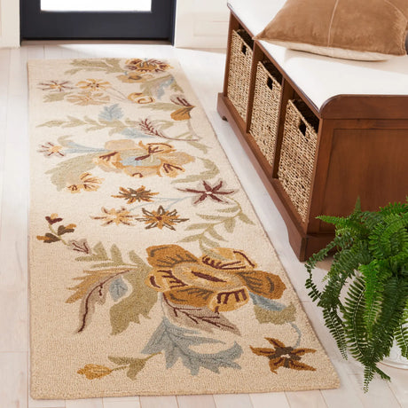 Safavieh Blossom 2'-3" x 8'-0" Rug in Beige / Multi