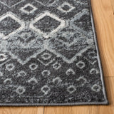 Safavieh Amsterdam 4'-0" x 6'-0" Rug in Dark Grey / Light Grey