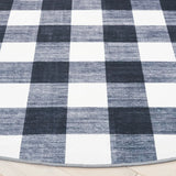 Safavieh Santa Clara 6'-0" x 6'-0" Rug in Ivory / Grey Black