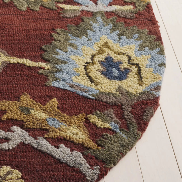 Safavieh Blossom 5'-0" x 8'-0" Rug in Red / Multi