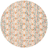 Safavieh Trace 6'-0" x 6'-0" Rug in Ivory / Navy