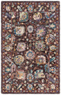 Safavieh Blossom 4'-0" x 6'-0" Rug in Charcoal / Lavender