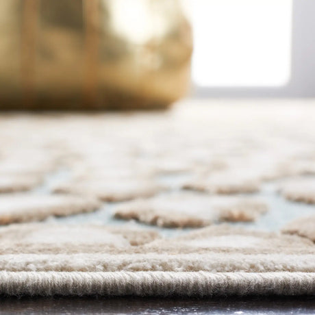 Safavieh Paradise 4'-0" x 5'-7" Rug in Stone / Aqua