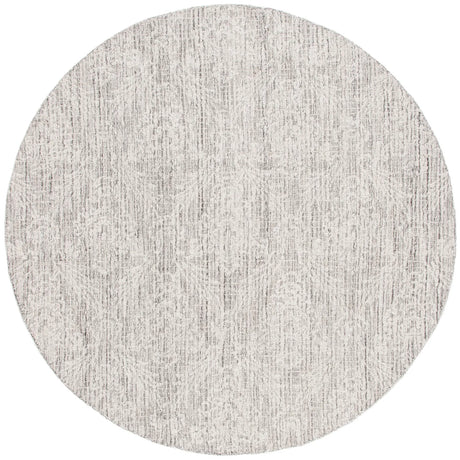 Safavieh Ebony 6'-0" x 6'-0" Rug in Grey / Ivory