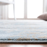 Safavieh Martha Stewart Isabella 4'-0" x 6'-0" Rug in Denim Blue / Ivory