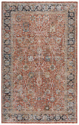 Safavieh Silverado 4'-0" x 6'-0" Rug in Rust / Blue
