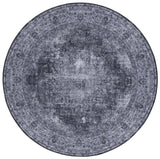 Safavieh Tucson 6'-0" x 6'-0" Rug in Black / Grey