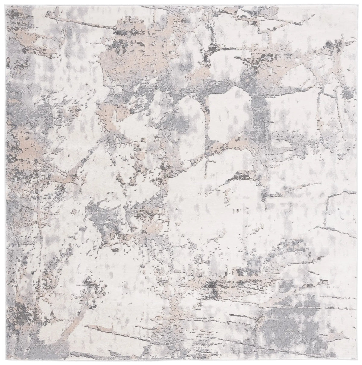 Safavieh Eternal 6'-7" x 6'-7" Rug in Ivory / Grey