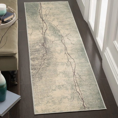 Safavieh Constellation Vintage 2'-2" x 8'-0" Rug in Light Grey / Multi