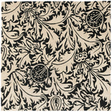 Safavieh Soho 6'-0" x 6'-0" Rug in Black / Beige