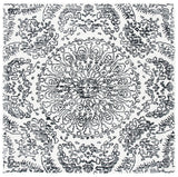 Safavieh Metro 6'-0" x 6'-0" Rug in Ivory / Black