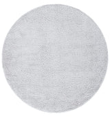 Safavieh August Shag 500 6'-7" x 6'-7" Rug in Light Grey