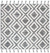 Safavieh Kenya 7'-0" x 7'-0" Rug in Black / Ivory