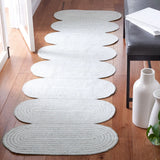 Safavieh Cape Cod 2'-3" x 8'-0" Rug in Grey / Ivory