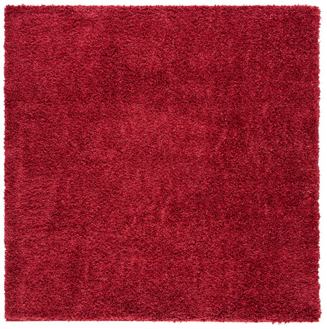 Safavieh August Shag 6'-7" x 6'-7" Rug in Red
