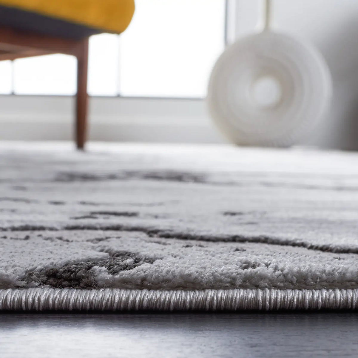 Safavieh Craft 4'-0" x 6'-0" Rug in Grey / Dark Grey