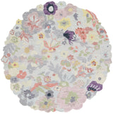 Safavieh Jardin 6'-0" x 6'-0" Rug in Green / Pink