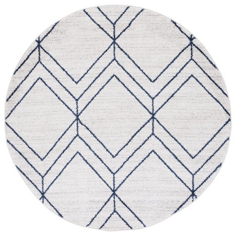 Safavieh Adirondack 6'-0" x 6'-0" Rug in Light Grey / Navy