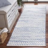Safavieh Kilim 2'-3" x 8'-0" Rug in Ivory / Blue