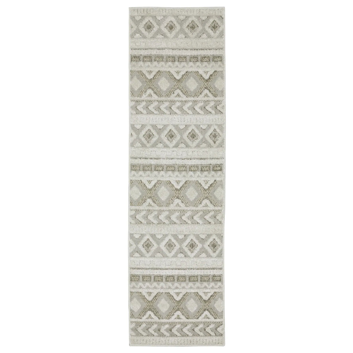Oriental Weavers Sphinx Tangier Tan06 Grey/ Beige Rug - runner