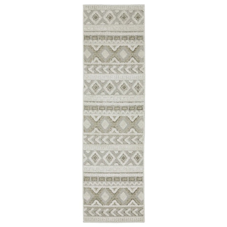 Oriental Weavers Sphinx Tangier Tan06 Grey/ Beige Rug - runner