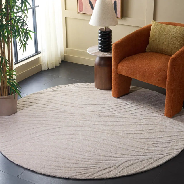Safavieh Glamour 6'-0" x 6'-0" Rug in Ivory