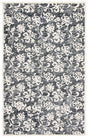 Safavieh Metro 4'-0" x 6'-0" Rug in Black / Ivory