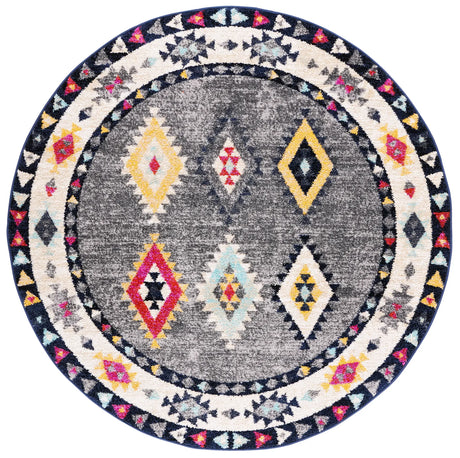 Safavieh Adirondack 6'-0" x 6'-0" Rug in Grey / Ivory