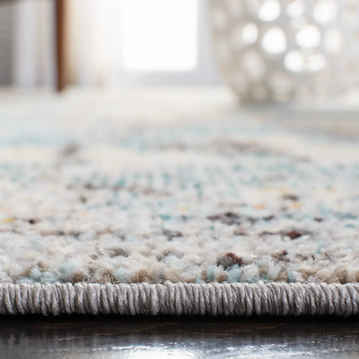 Safavieh Madison 4'-0" x 6'-0" Rug in Grey / Blue