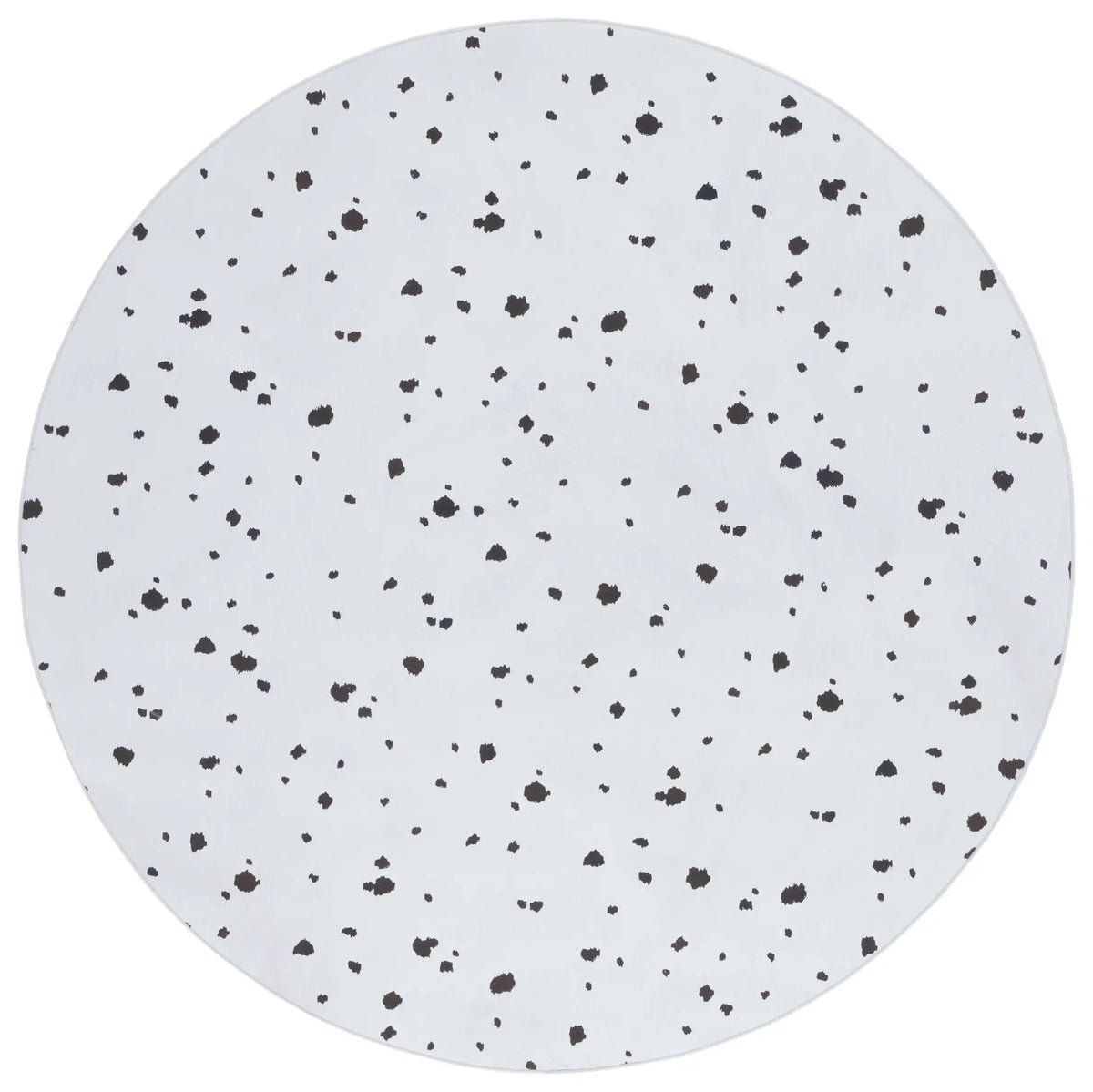 Safavieh Faux Hide 6'-0" x 6'-0" Rug in Ivory / Black