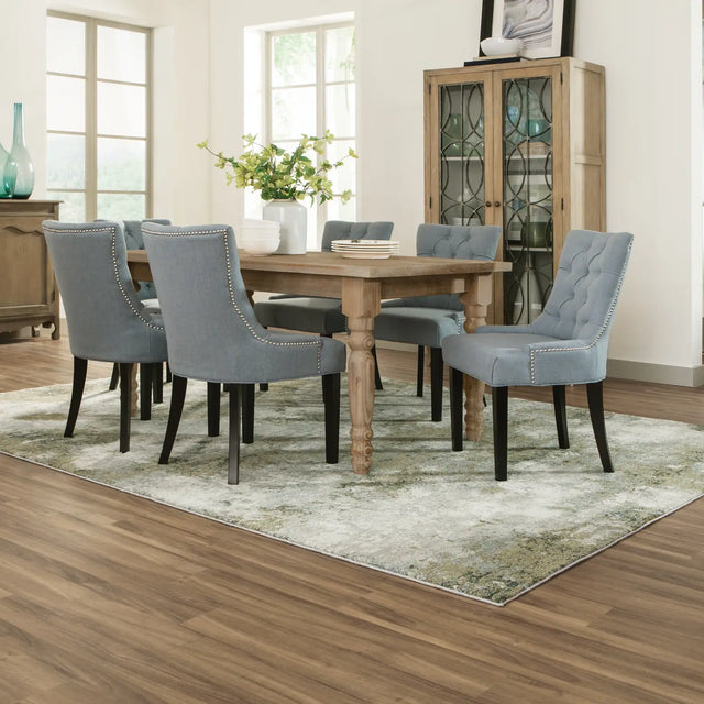 Oriental Weavers Sphinx Evolution 8039E Blue/Green Rugs - room scene